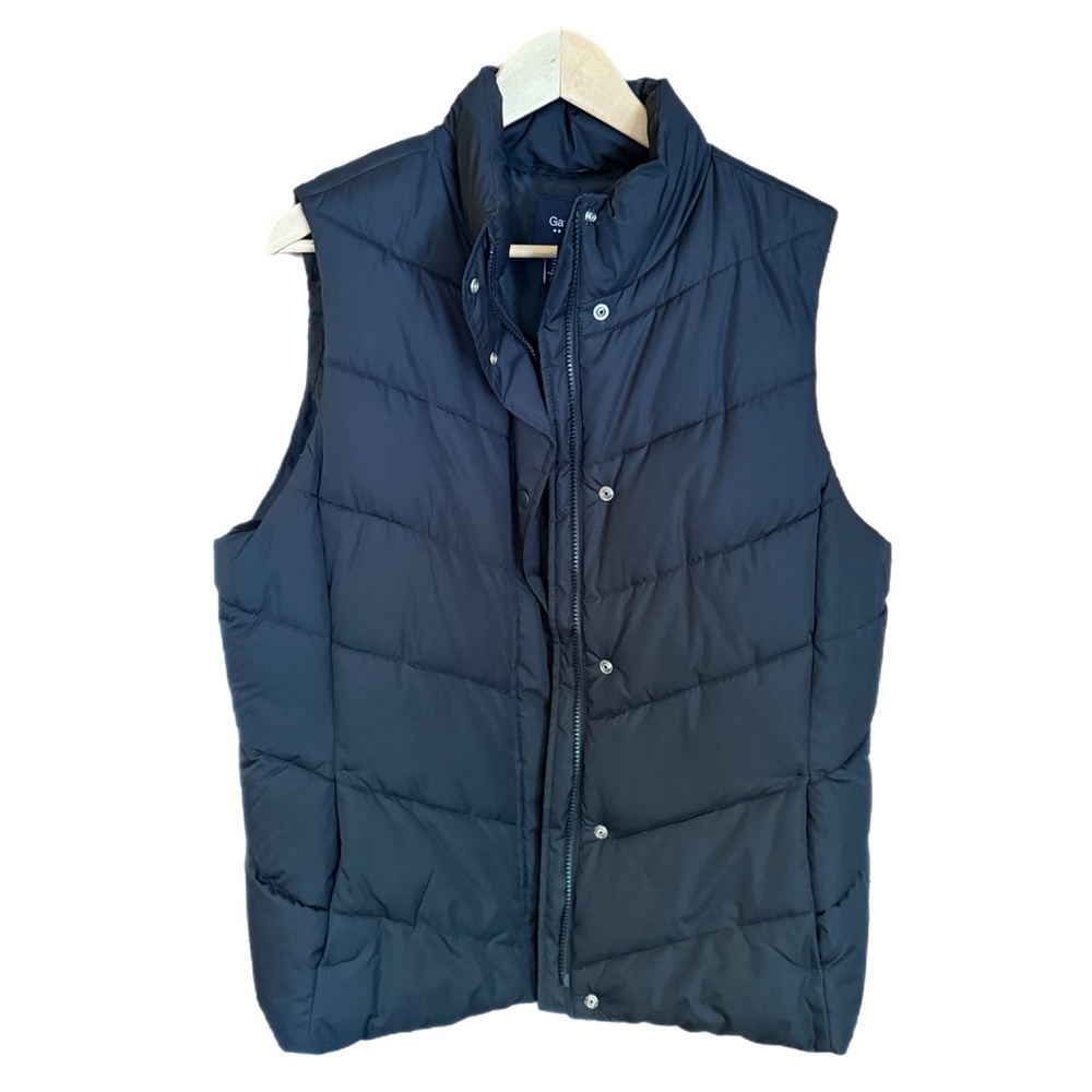 Gap Black Down Vest XL